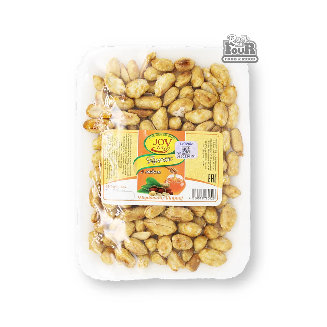 Peanuts "Joy Way" roasted, with honey 180g